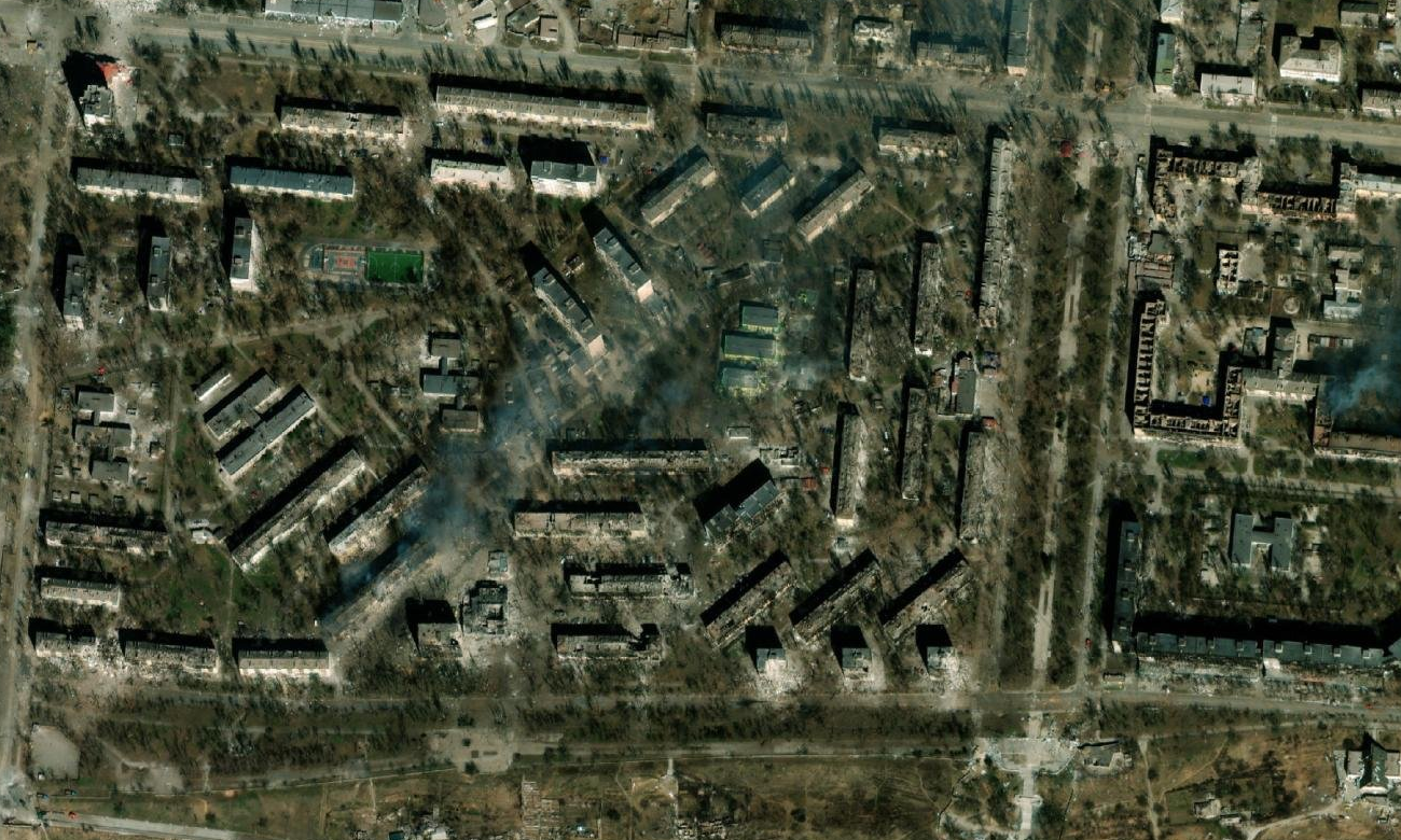 Mariupol: Before and After